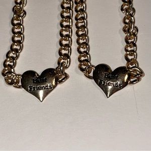 Claire’s Best Friends Set of 2 Thick Gold Tone Chain Necklace